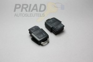 3-knops afstandsbediening 1K0 959 753 N met elektronica voor o.a. VW, Seat en Skoda
